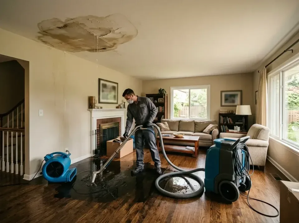 attic-pipe-burst-ceiling-drip-008 — frequently asked questions, Water Damage Restoration & Carpet Care in Smyrna, GA